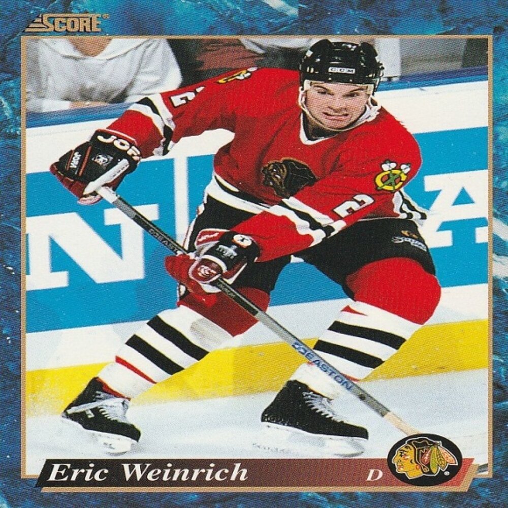 Eric Weinrich - 1994 Score Hockey Card